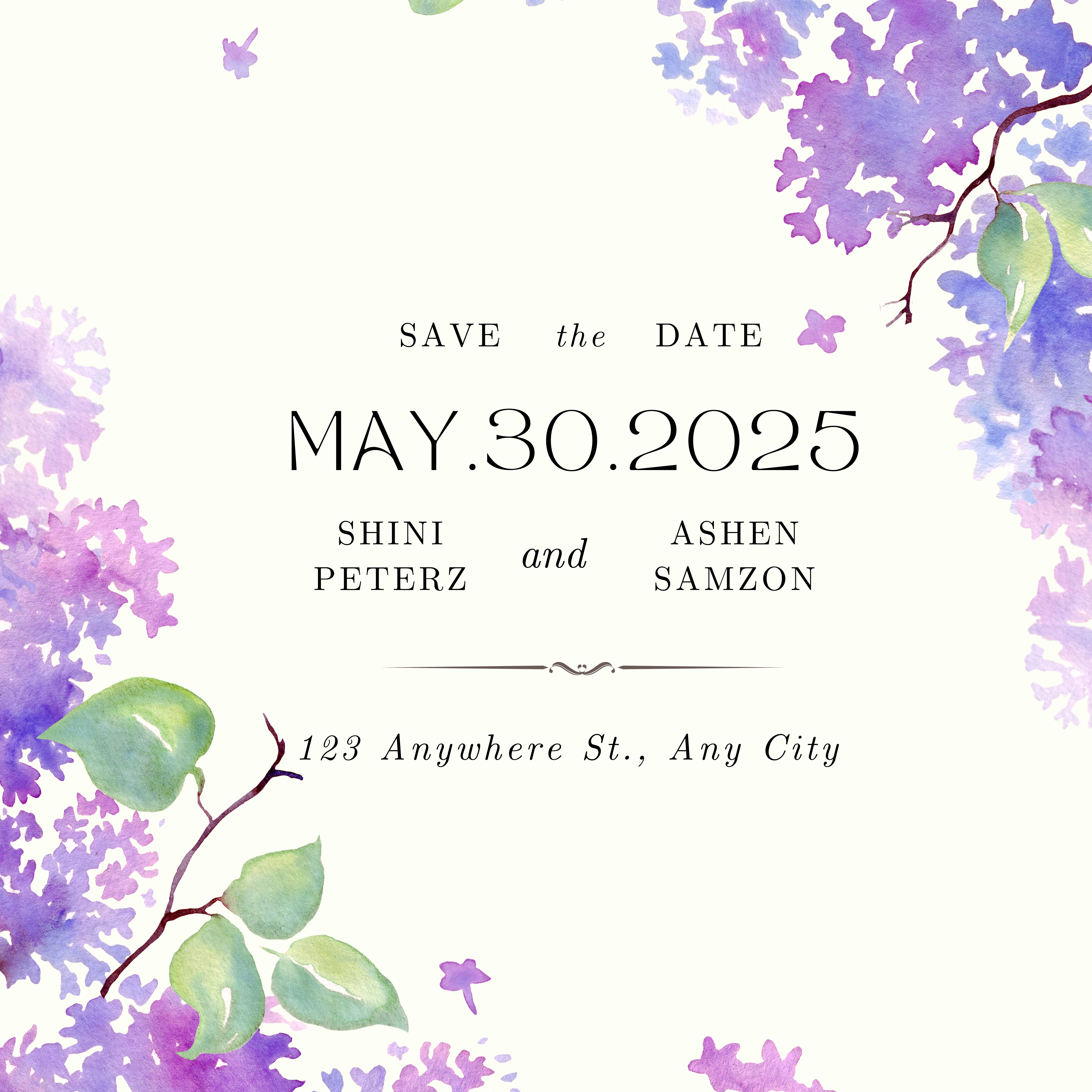 Wedding Invitation Design